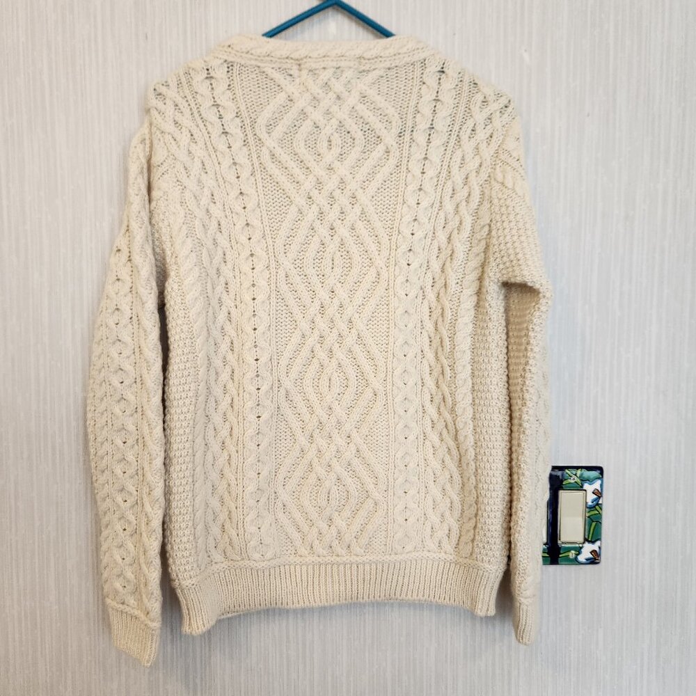 Aran Crafts Wool Sweater M - Picture 3 of 3